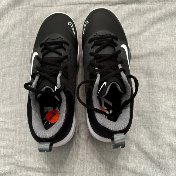 Nike Force Zoom Trout 9 Pro Men's Size 7 Baseball Cleats Black Low FB2907-001 - Picture 4 of 12